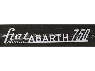 DERIVAZ 750 ABARTH CHROME SCRIPT